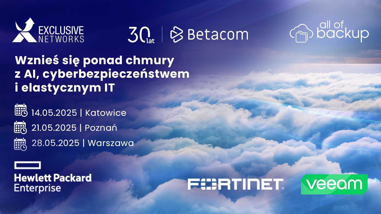 Betacom Roadshow - Steigen Sie mit KI, Cybersicherheit und flexiblem IT über die Wolken