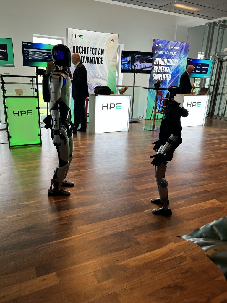 Roboty prezentowane podczas HPE Innovation Day 2026